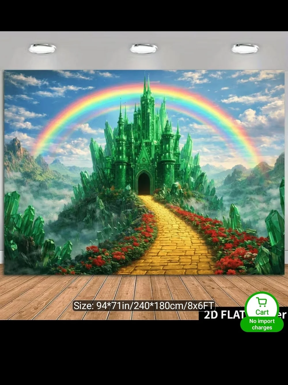 Wizard Of Oz Decorations Backdrops Asile Runners